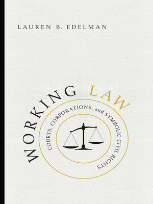cover image of Working Law